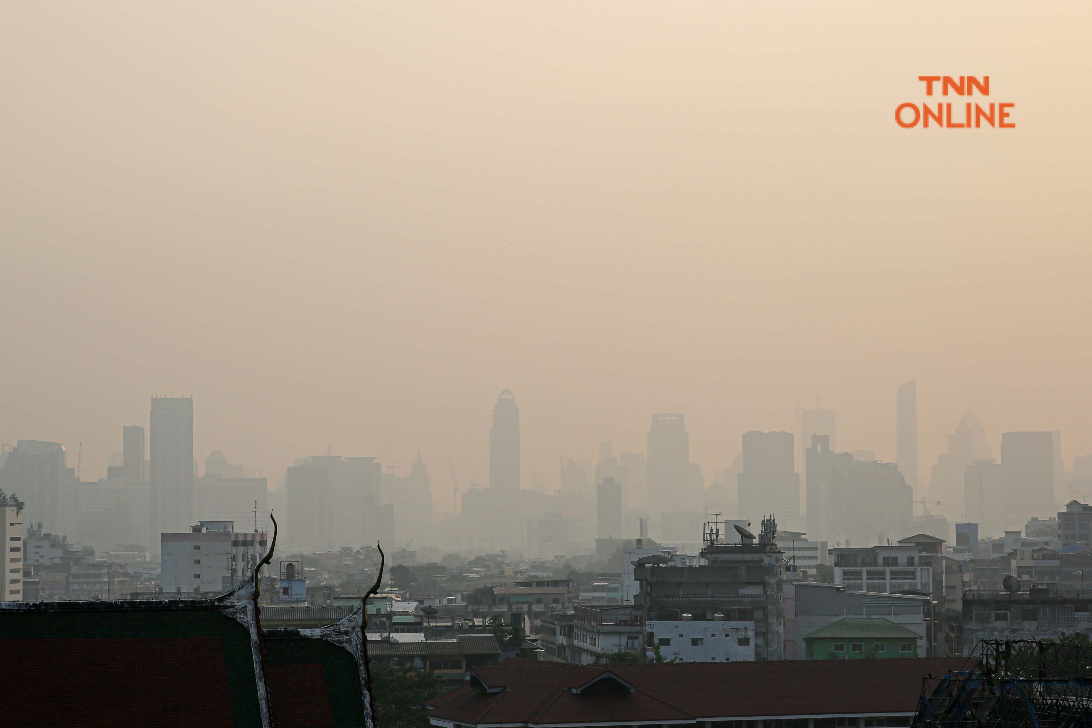 ประมวลภาพ ฝุ่น PM 2.5 ปกคลุมทั่วกรุง เกินค่ามาตราฐานหลายพื้นที่