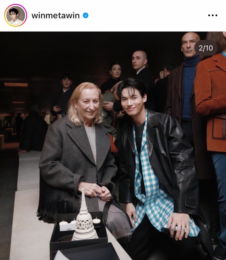 คนหล่อรวมตัว!! ‘วิน เมธวิน-ENHYPEN-ซาคากุจิ เคนทาโร่’ ชมแฟชั่นโชว์ Prada ที่มิลาน คนหล่อรวมตัว!! ‘วิน เมธวิน-ENHYPEN-ซาคากุจิ เคนทาโร่’ ชมแฟชั่นโชว์ Prada ที่มิลาน