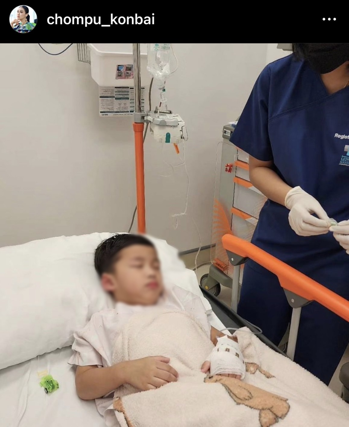 ชมพู่ ใจแทบขาด น้องธารา ลูกชายป่วยเป็น RSV ชมพู่ ใจแทบขาด น้องธารา ลูกชายป่วยเป็น RSV