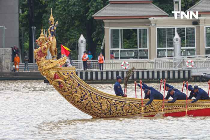 ซ้อมย่อยริ้วขบวนพยุหยาตราทางชลมารค ในแม่น้ำเจ้าพระยา เต็มรูปขบวน 52 ลำ วันแรก ซ้อมย่อยริ้วขบวนพยุหยาตราทางชลมารค ในแม่น้ำเจ้าพระยา เต็มรูปขบวน 52 ลำ วันแรก