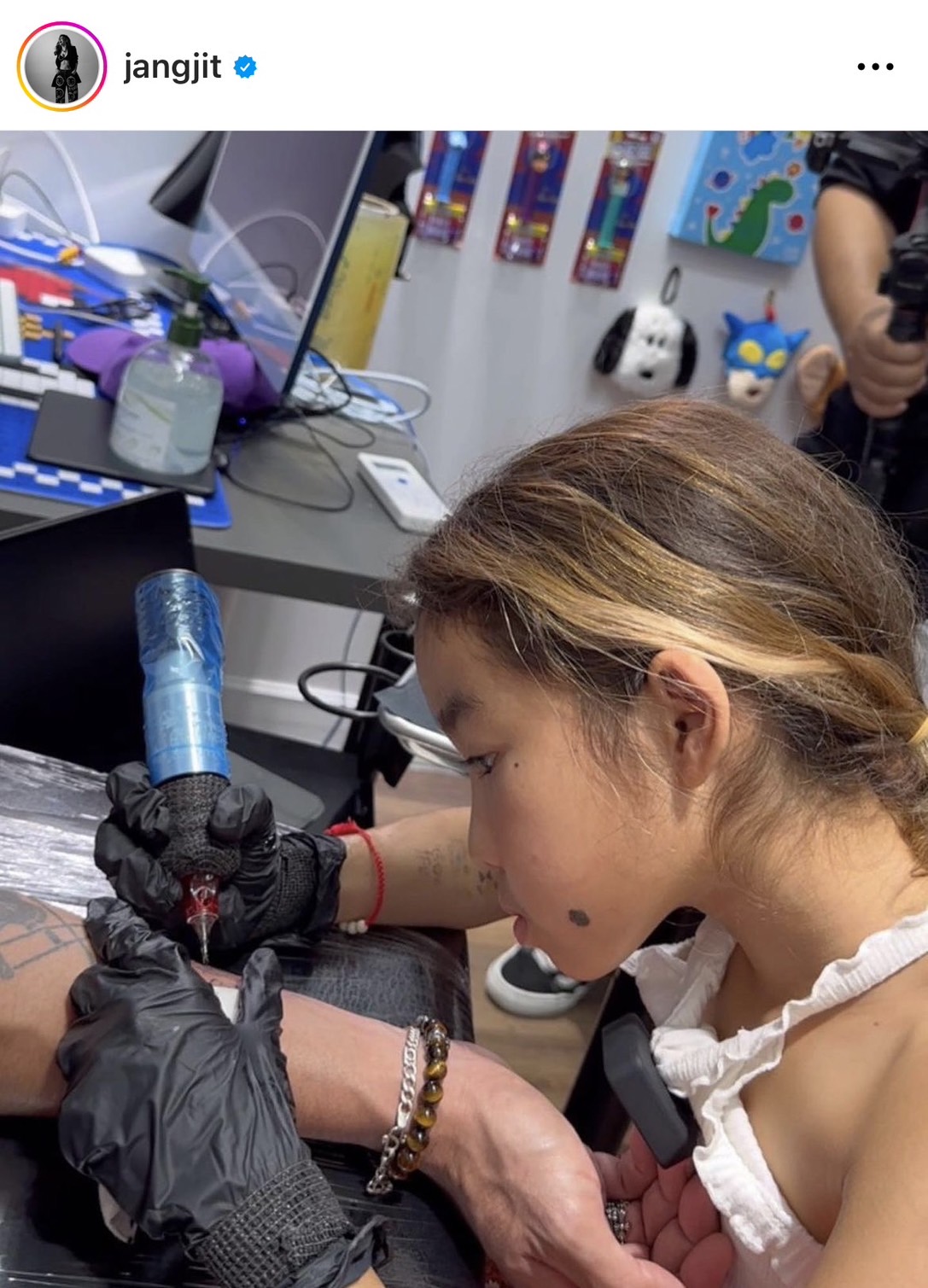 แจ๊ส-แจง อึ้ง น้องแตงไทย ลูกสาววัย 8 ขวบ ขอเรียนสักลาย 