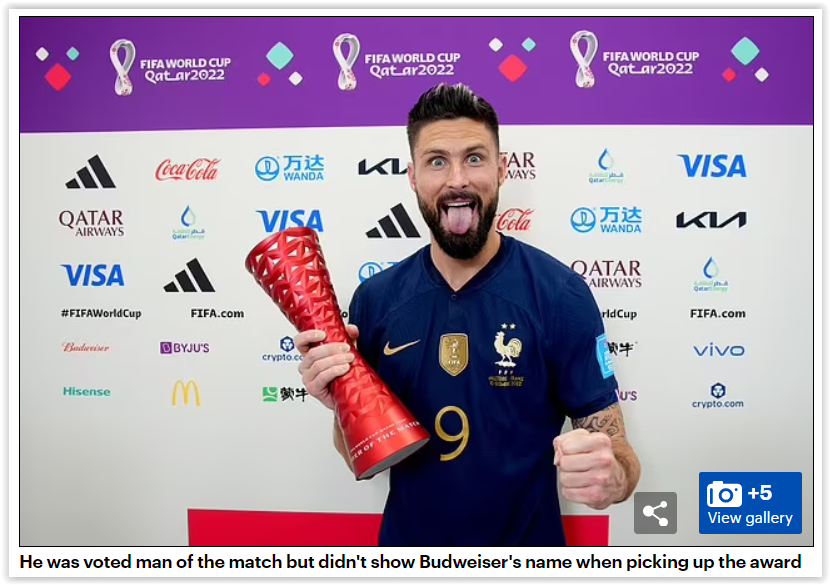 โลกโซเชียลกรี๊ด ! คู่จิ้น “Olivier Giroud”  และ “Kylian Mbappe” นำฝรั่งเศสคว้าชัย 
