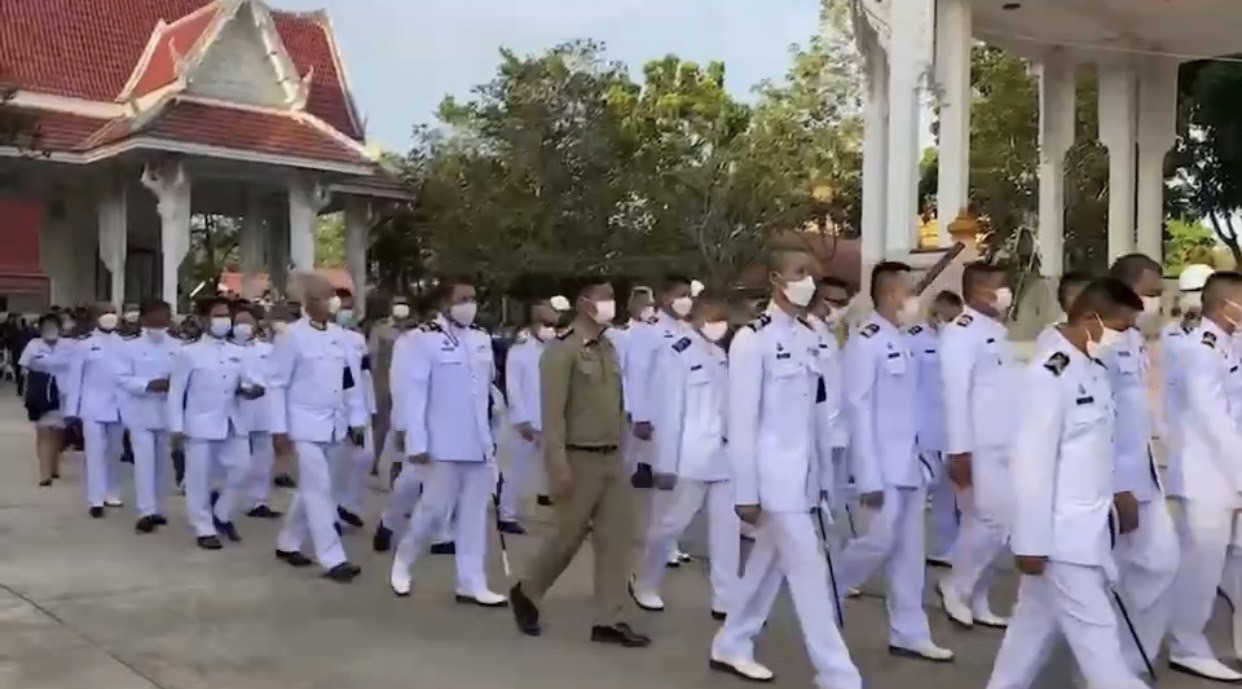 เปิดภาพพระราชเพลิงศพ หมอแชมป์ อย่างสมเกียรติ