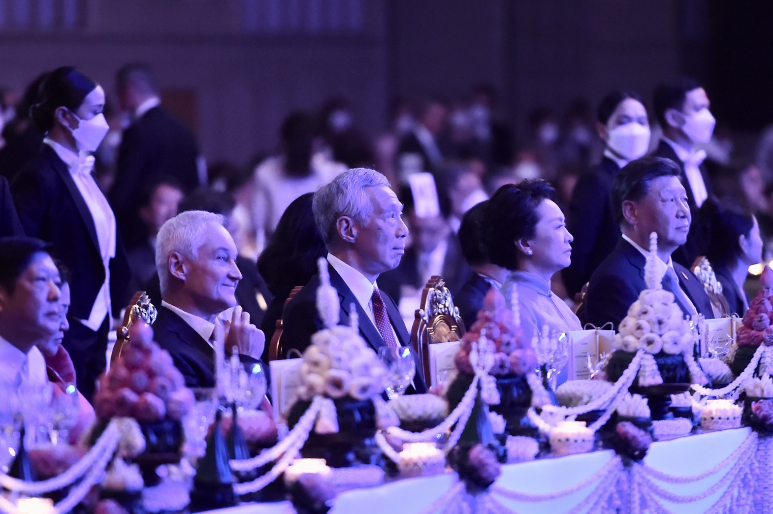 APEC 2022 ประมวลภาพงานเลี้ยงอาหารค่ำ ต้อนรับผู้นำเขตเศรษฐกิจเอเปค