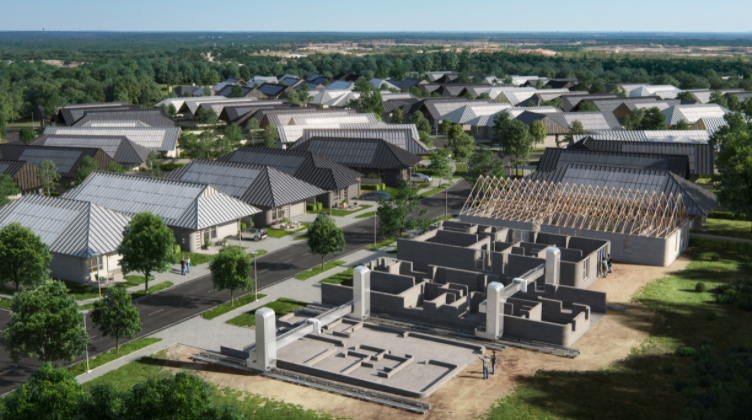 หมู่บ้านพิมม์ 3 มิติ ใหญ่ที่สุดในโลก เตรียมสร้างขึ้นในออสติน
