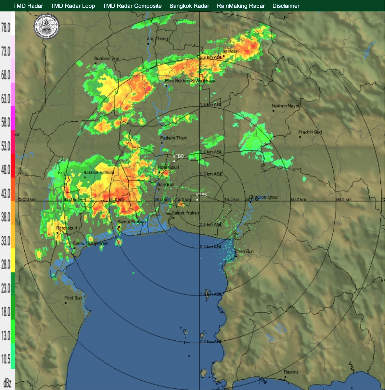 คืนนี้ฝนถล่มกทม. ฝั่งธนบุรีหนัก! คืนนี้ฝนถล่มกทม. ฝั่งธนบุรีหนัก!