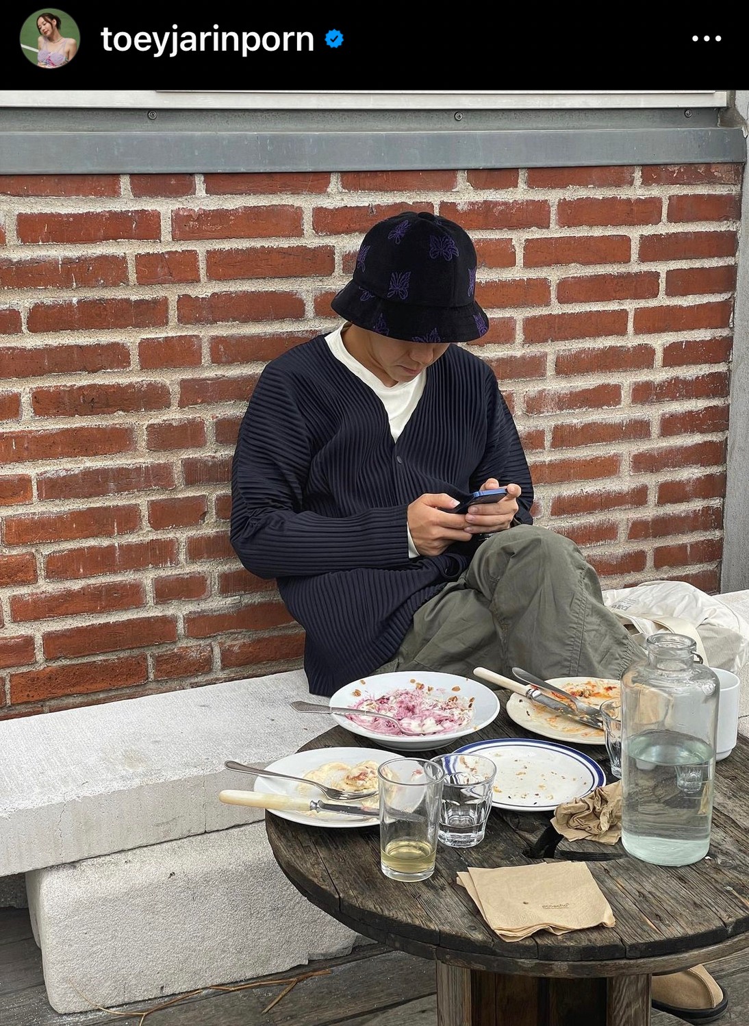 โมเมนต์หายาก! เต้ย จรินทร์พร โพสต์ภาพแฟนหนุ่ม เจโต ในไอจีครั้งแรก