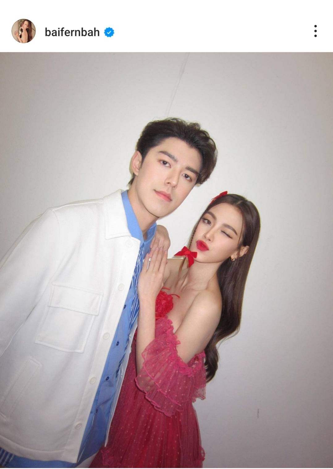 ภาพคู่มาแล้ว นาย-ใบเฟิร์น เผยโมเมนต์สุดหวาน ภาพคู่มาแล้ว นาย-ใบเฟิร์น เผยโมเมนต์สุดหวาน