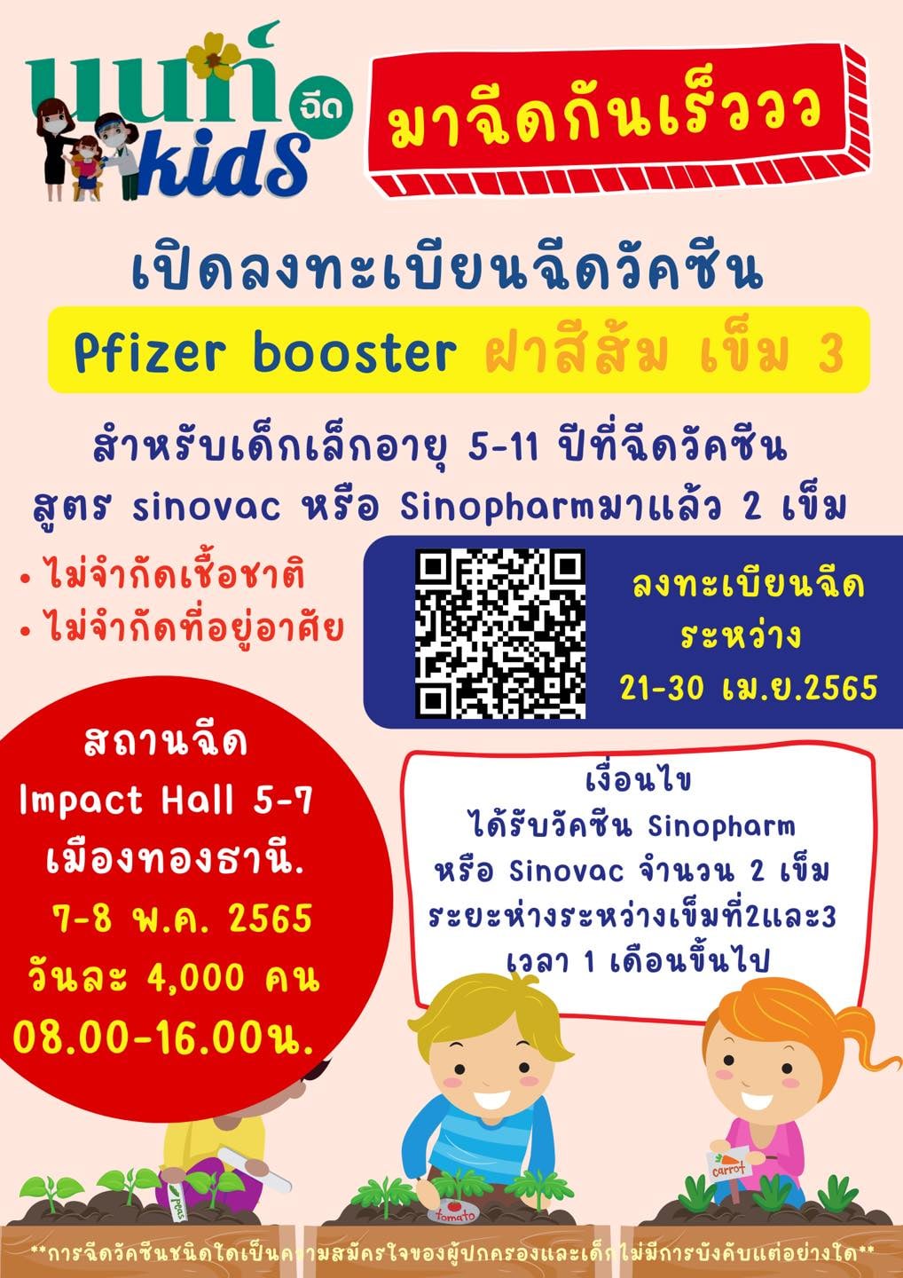 รวมจุดฉีดวัคซีนโควิด-19 ฟรี สำหรับเด็กทั้งลงทะเบียนและ Walk in รวมจุดฉีดวัคซีนโควิด-19 ฟรี สำหรับเด็กทั้งลงทะเบียนและ Walk in