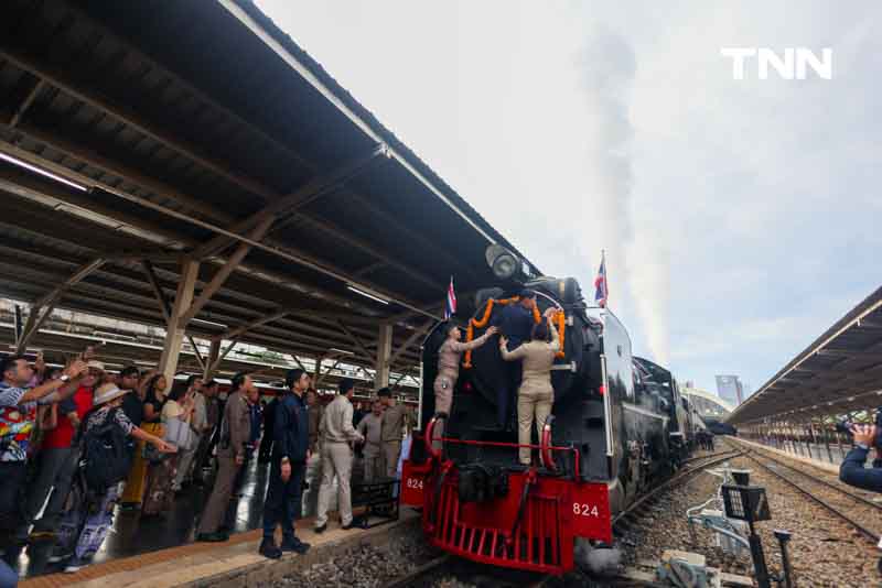 ขบวนรถจักรไอน้ำประวัติศาสตร์ เที่ยวชมกรุงเก่า “อยุธยา” เนื่องในวันปิยมหาราช ขบวนรถจักรไอน้ำประวัติศาสตร์ เที่ยวชมกรุงเก่า “อยุธยา” เนื่องในวันปิยมหาราช