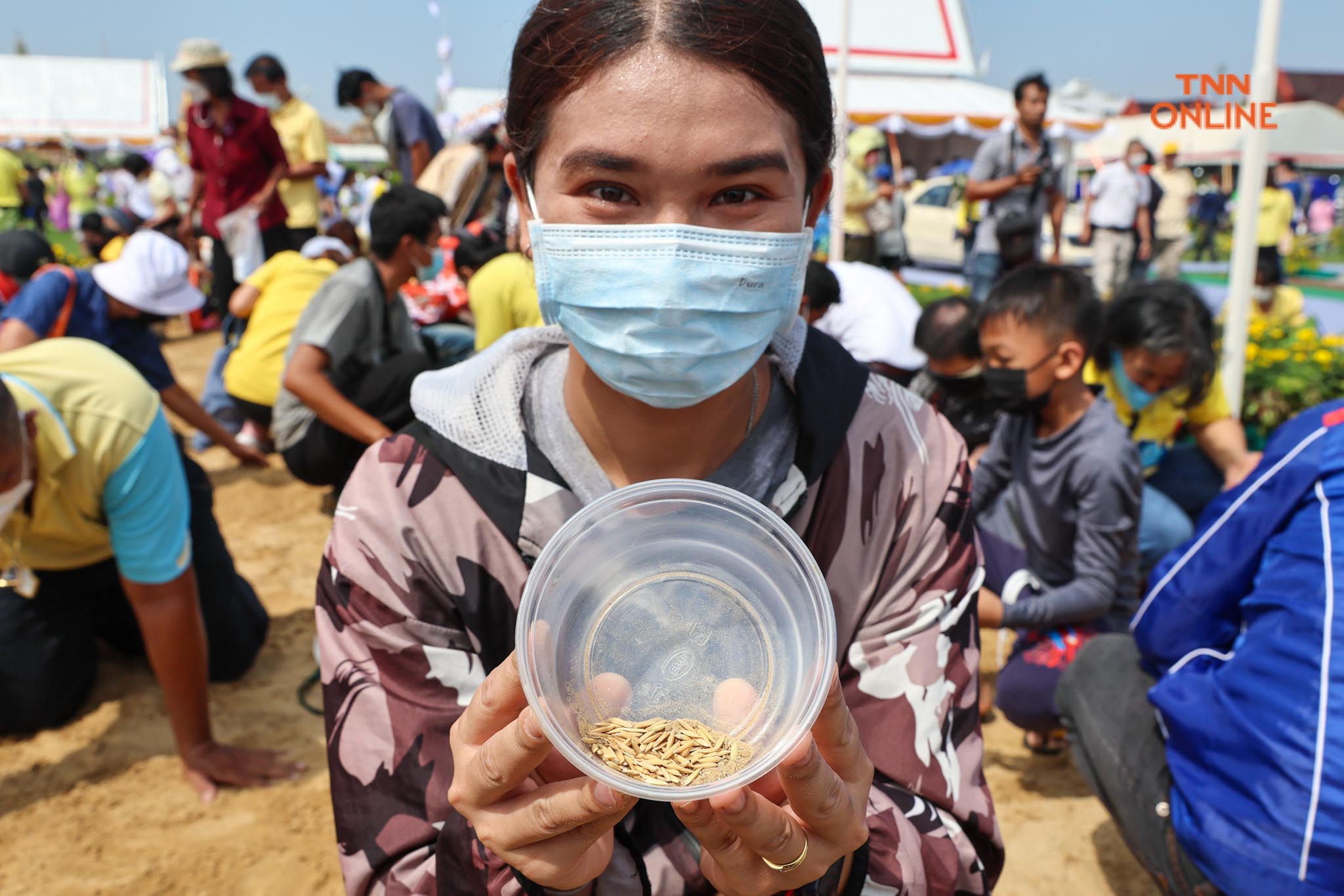 ปชช.เก็บพันธ์ุข้าวเป็นศิริมงคล เนื่องในพระราชพิธีจรดพระนังคัลแรกนาขวัญ ปชช.เก็บพันธ์ุข้าวเป็นศิริมงคล เนื่องในพระราชพิธีจรดพระนังคัลแรกนาขวัญ