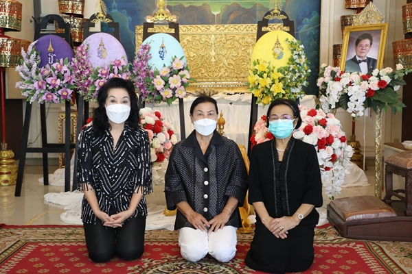ทำบุญ 100 วัน ครูชาลี อินทรวิจิตร พิธีลอยอังคารอ่าวท่าฉลอม