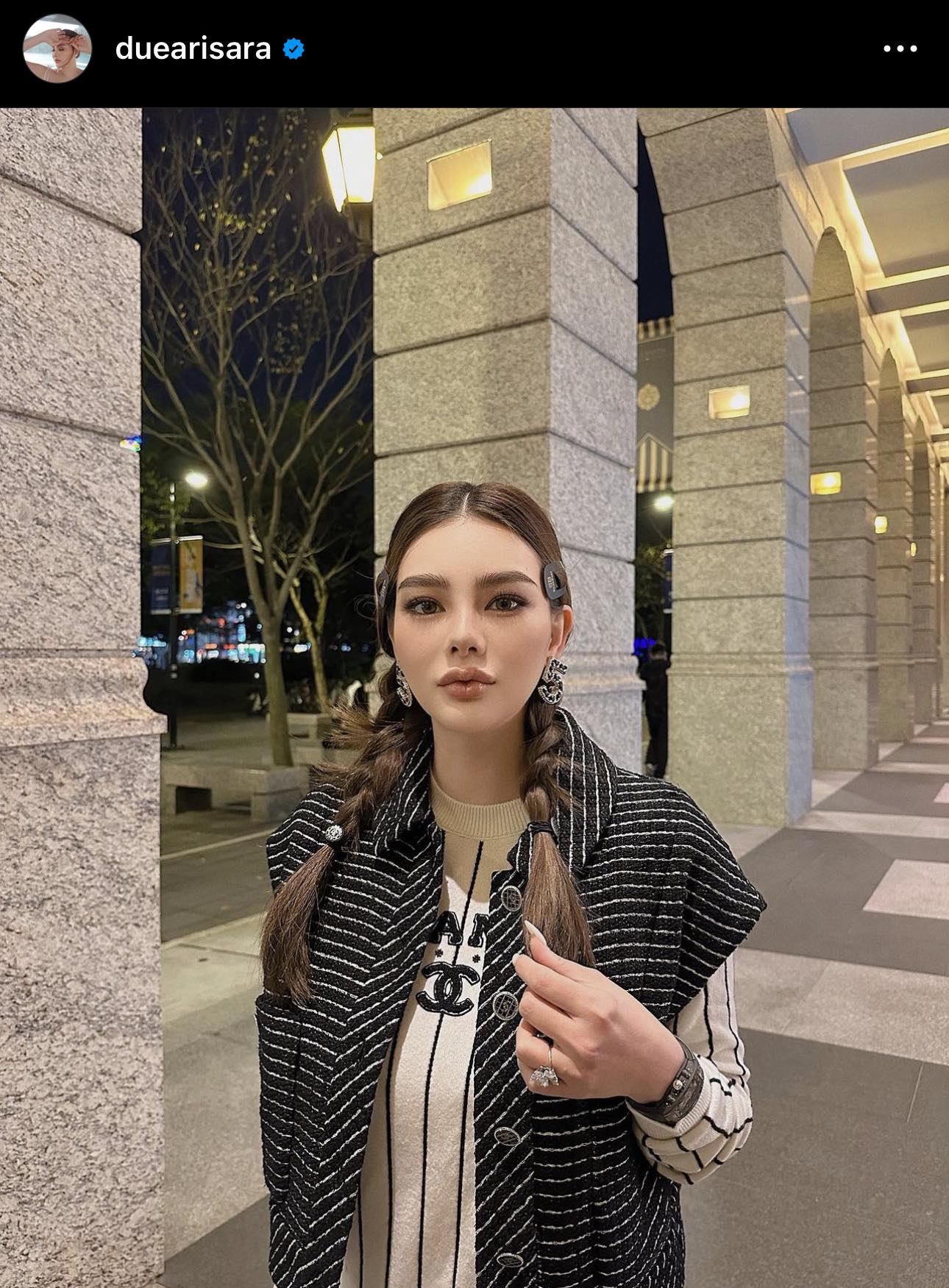 แขกคนพิเศษ ดิว อริสรา ร่วมดินเนอร์สุดหรูกับแบรนด์ CHANEL