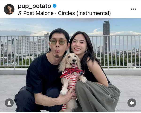 ปั๊บ โปเตโต้-ใบเตย ประกาศข่าวดี ครอบครัวเรามีสมาชิกเพิ่มแล้ว ปั๊บ โปเตโต้-ใบเตย ประกาศข่าวดี ครอบครัวเรามีสมาชิกเพิ่มแล้ว