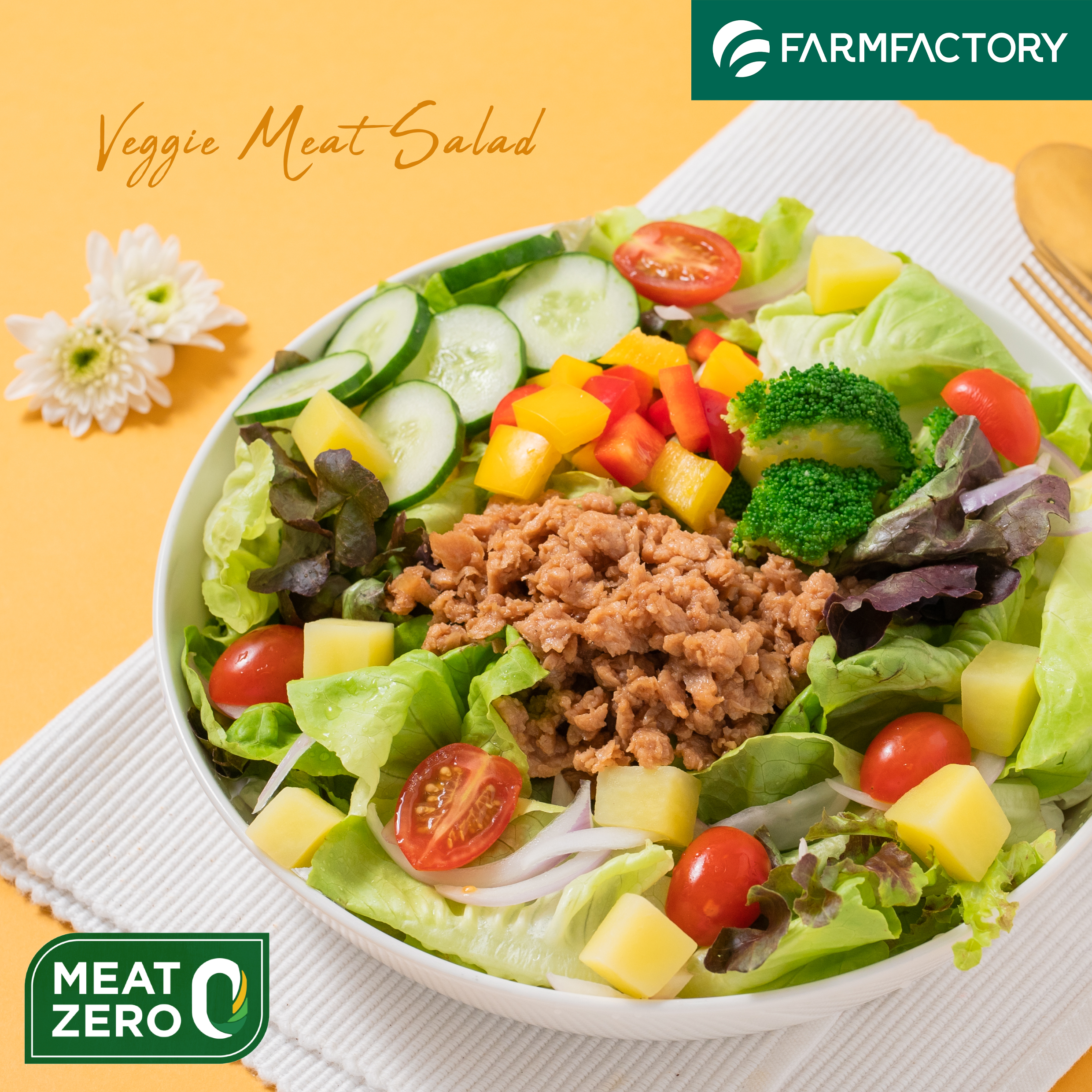 FARMFACTORY x MEAT ZERO ปลุก 2 เมนูเนื้อจากพืชใหม่ สุดปัง!!!