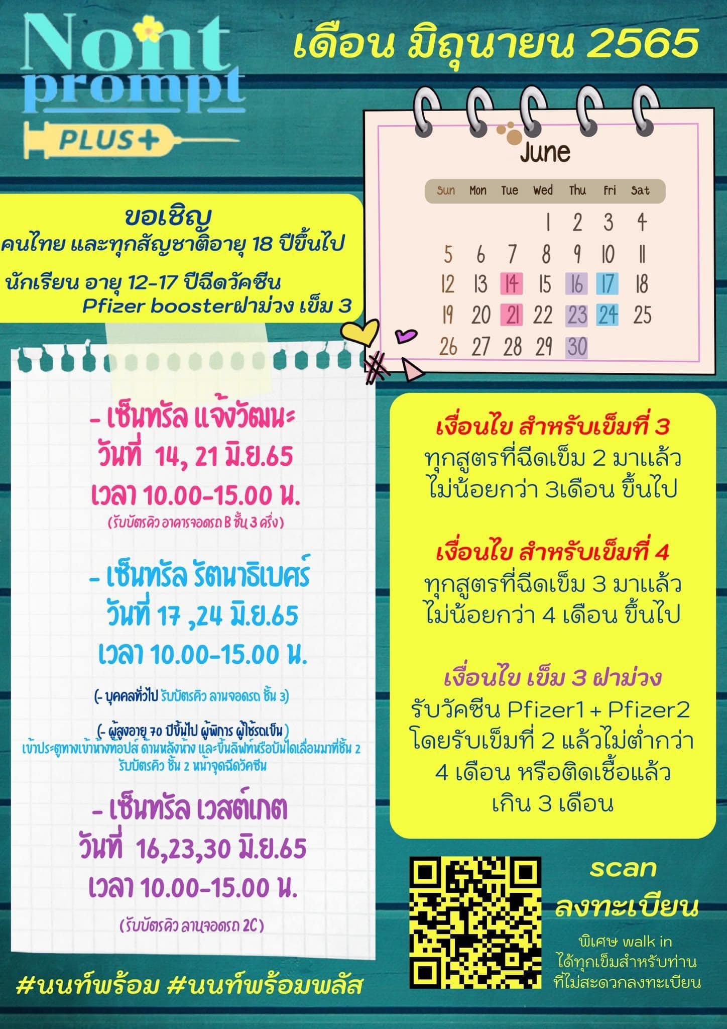 เปิดลงทะเบียนฉีดวัคซีนโควิด เข็ม 3 เข็ม 4 ฟรี ให้คนไทย-ทุกสัญชาติ เปิดลงทะเบียนฉีดวัคซีนโควิด เข็ม 3 เข็ม 4 ฟรี ให้คนไทย-ทุกสัญชาติ