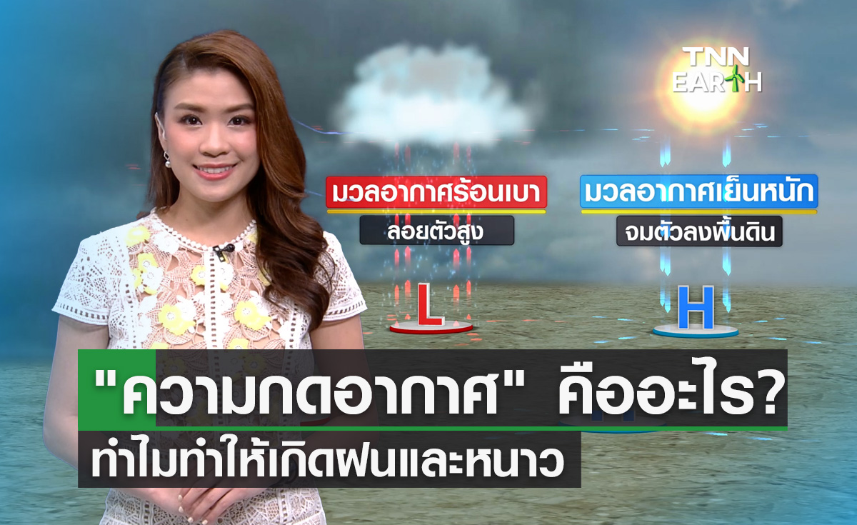 “ความกดอากาศ” คืออะไร? ทำไมทำให้เกิดฝนและหนาว