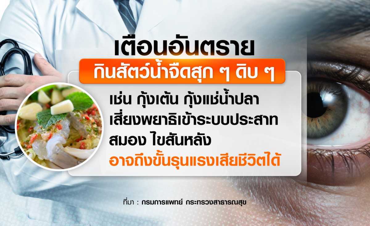 ฉลองปีใหม่ กินของแปลก ระวังตาบอด ฉลองปีใหม่ กินของแปลก ระวังตาบอด