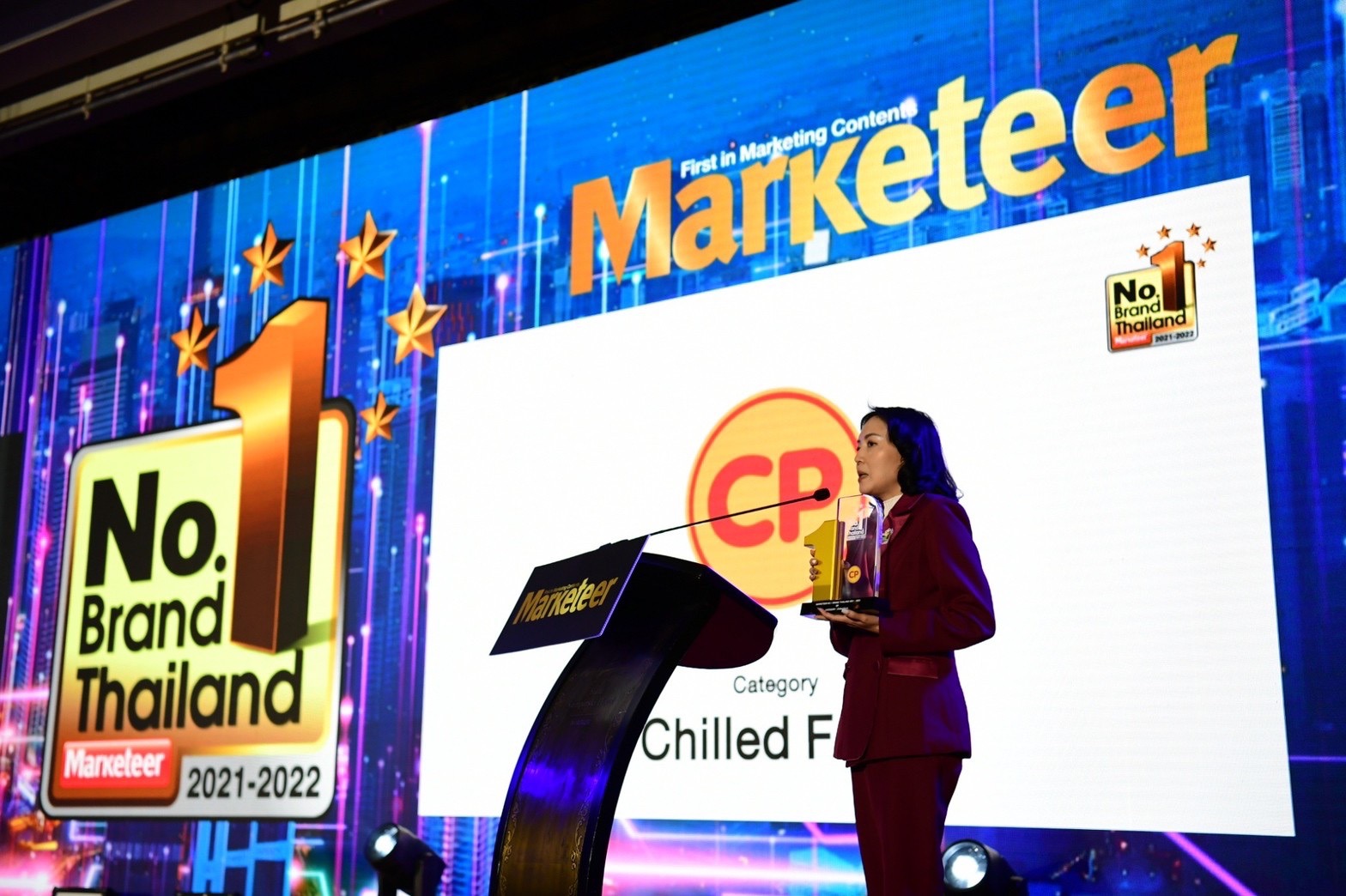 CPF คว้า 2 รางวัล No.1 Brand Thailand ที่ครองใจผู้บริโภค 2 ปีซ้อน