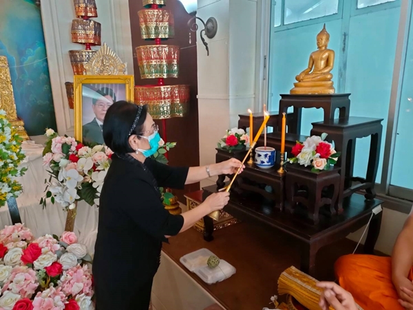 ทำบุญ 100 วัน ครูชาลี อินทรวิจิตร พิธีลอยอังคารอ่าวท่าฉลอม