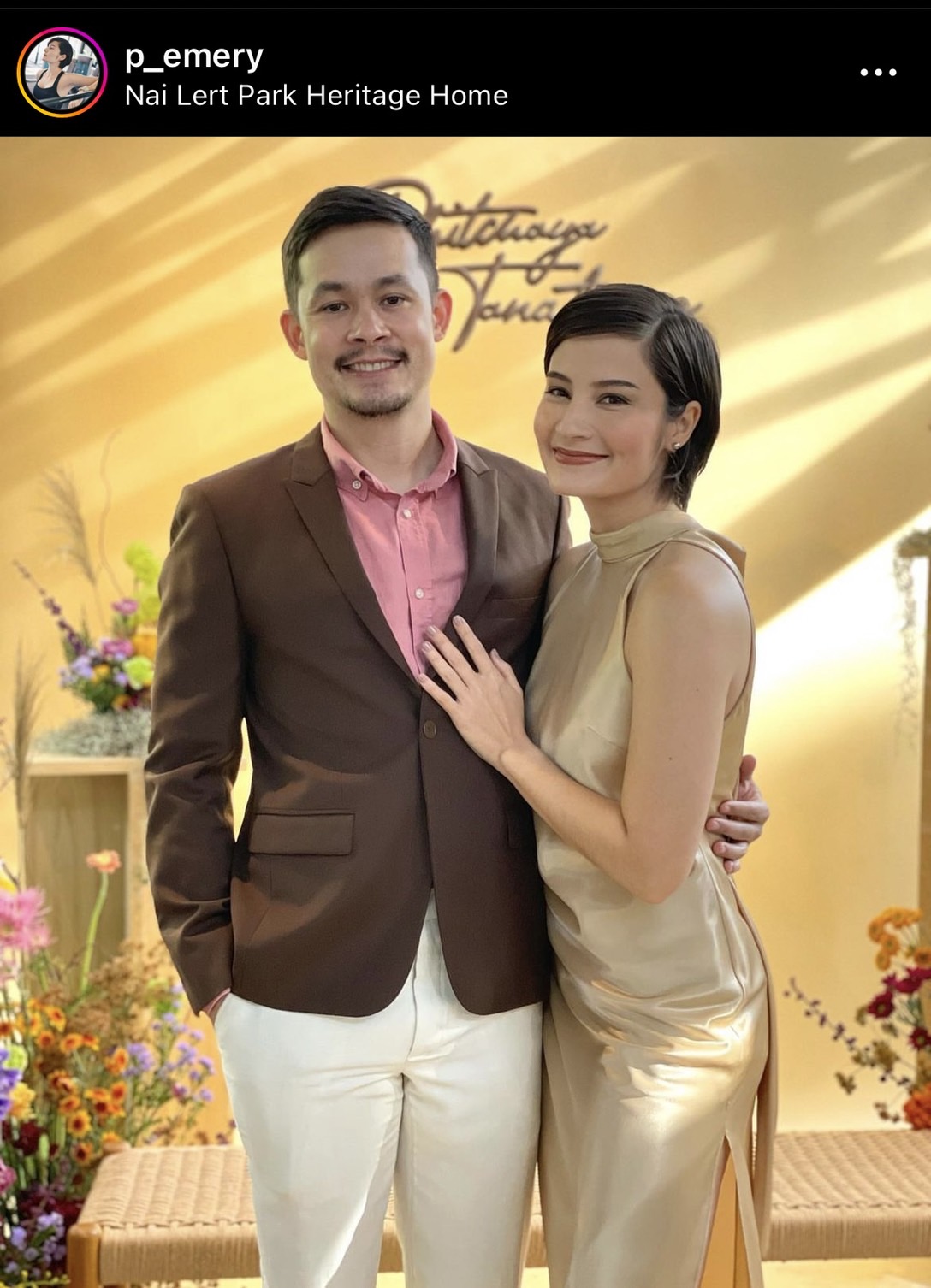 เอมี่ กลิ่นประทุม ยินดีน้องชาย เจเจ ขอแฟนสาว แพร เอมเมอรี่ แต่งงานริมหาดสุดหวาน