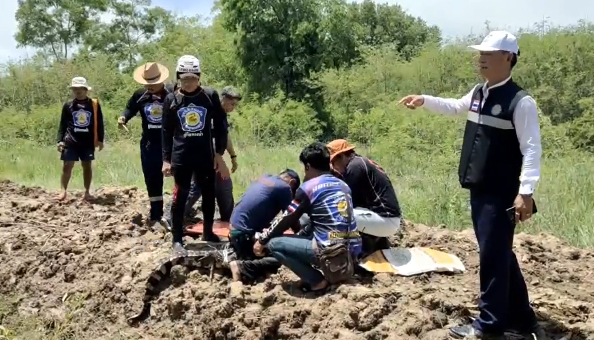 พายุกระหน่ำสุพรรณบุรี! ซัดกำแพงพังทำ จระเข้ หลุดไปกว่า 30 ตัว