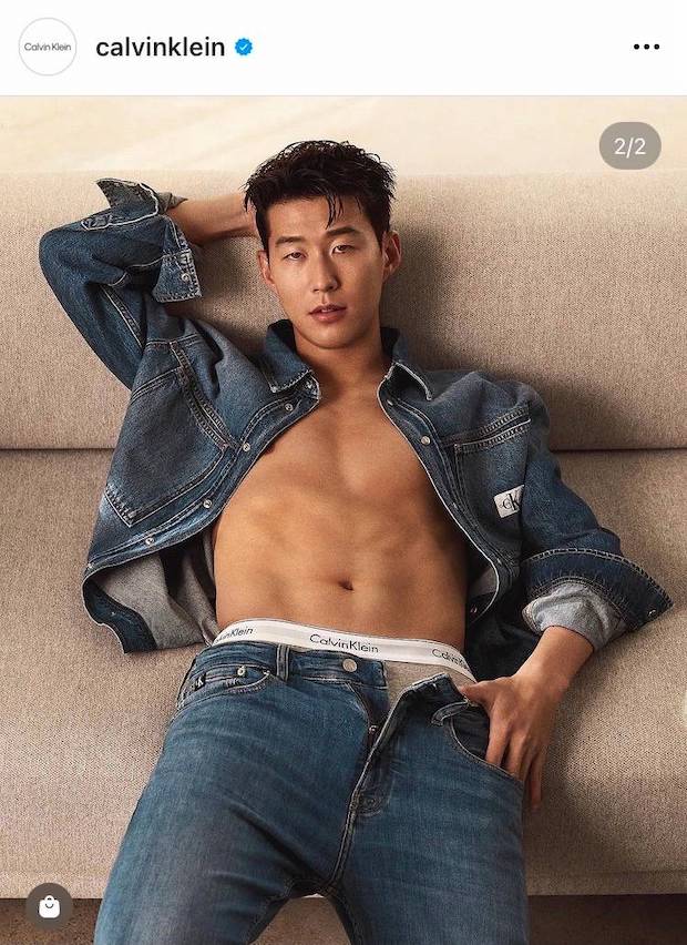 นักฟุตบอลเซ็กซี่!! ‘ซนฮึงมิน’ ขึ้นแท่นแอมบาสเดอร์แบรนด์ Calvin Klein นักฟุตบอลเซ็กซี่!! ‘ซนฮึงมิน’ ขึ้นแท่นแอมบาสเดอร์แบรนด์ Calvin Klein