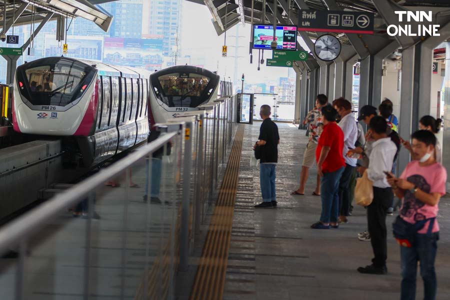 ปชช.ทดลองนั่งคึกคัก รถไฟฟ้ามหานครสายสีชมพู แคราย – มีนบุรี ปชช.ทดลองนั่งคึกคัก รถไฟฟ้ามหานครสายสีชมพู แคราย – มีนบุรี