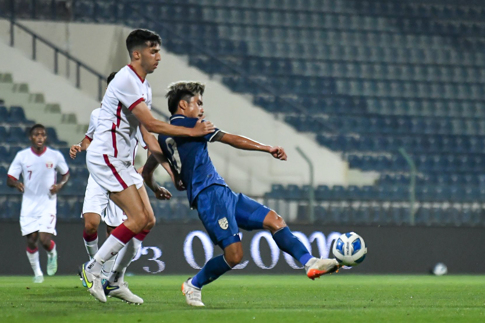 ผลบอลสด ดูไบ คัพ 2022 กาตาร์ U23 พบ ไทย U23