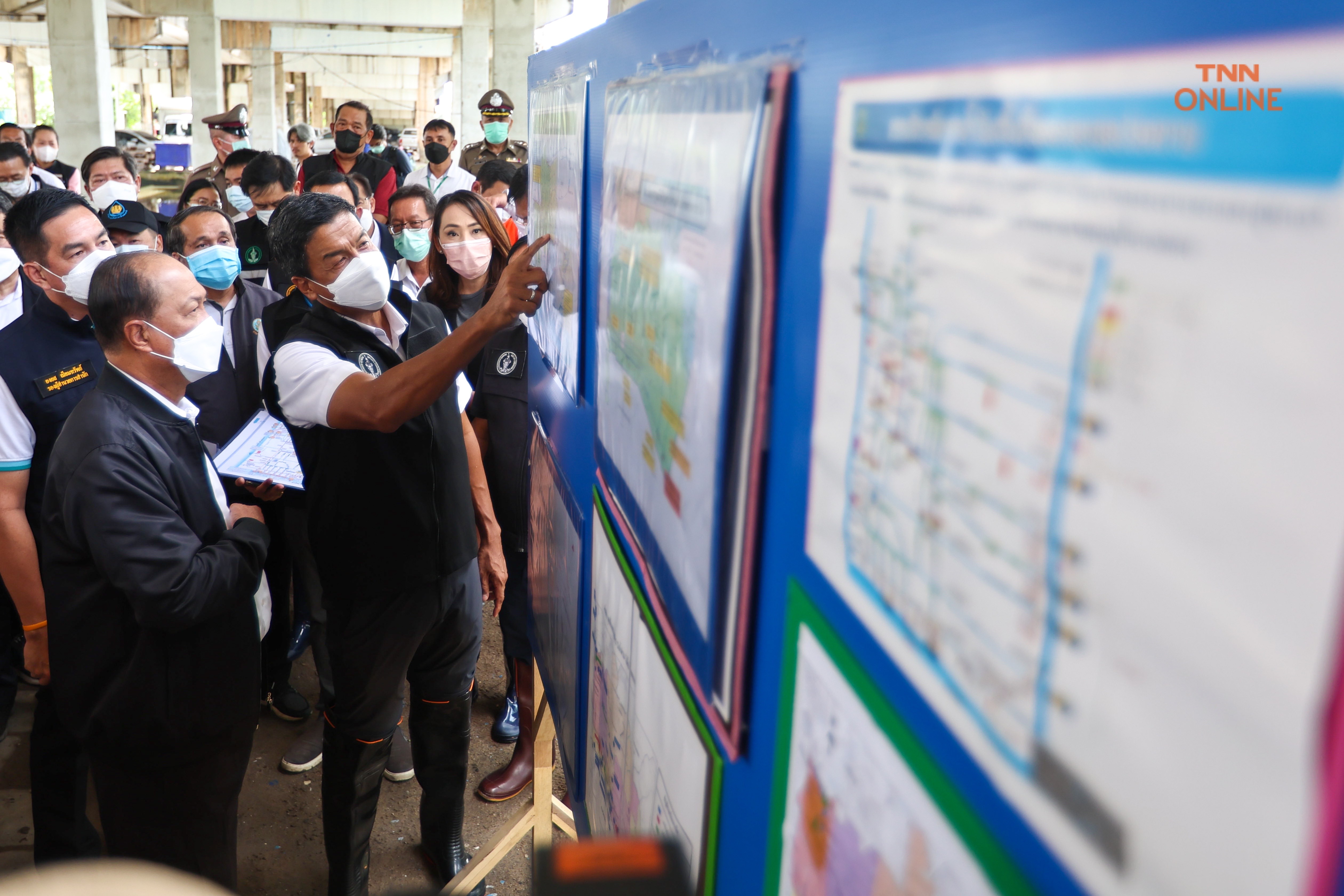 บิ๊กป็อก-ชัชชาติ ลงพื้นที่ลาดกระบัง ตามสถานการณ์น้ำพร้อมวางแนวทางช่วยเหลือ บิ๊กป็อก-ชัชชาติ ลงพื้นที่ลาดกระบัง ตามสถานการณ์น้ำพร้อมวางแนวทางช่วยเหลือ