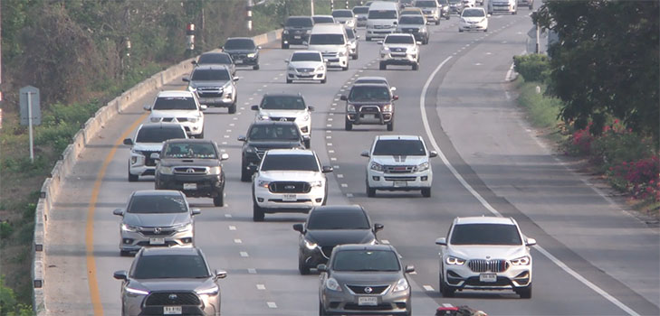 สภาพจราจรล่าสุด 16 เมษายน 2567&nbsp;‘ถนนสายเอเชีย’ ยังคล่องตัว ติดขัดบางจุด