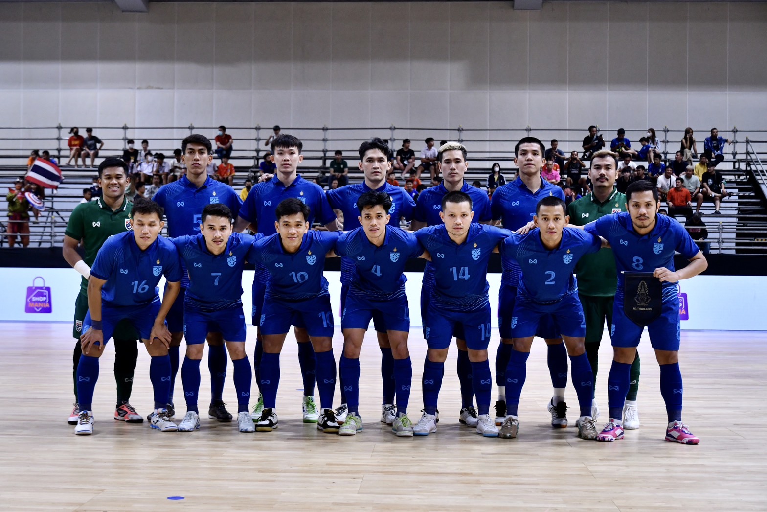 ผลฟุตซอล NSDF Futsal Championship 2023 สายเอ นัดแรก ไทย พบ โมซัมบิก