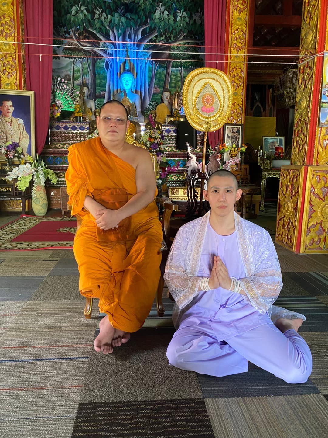 แม็ก จิรายุทธ เข้าพิธีอุปสมบทแล้ว ด้าน เอ็มมี่ ร่วมอนุโมทนาบุญ ให้อภัยเพื่อสู่ร่มกาสาวพัสตร์