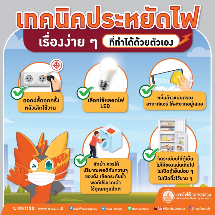 ค่าไฟแพง เปิดวิธีประหยัดไฟ เรื่องง่ายๆที่ทำได้ด้วยตัวเอง
