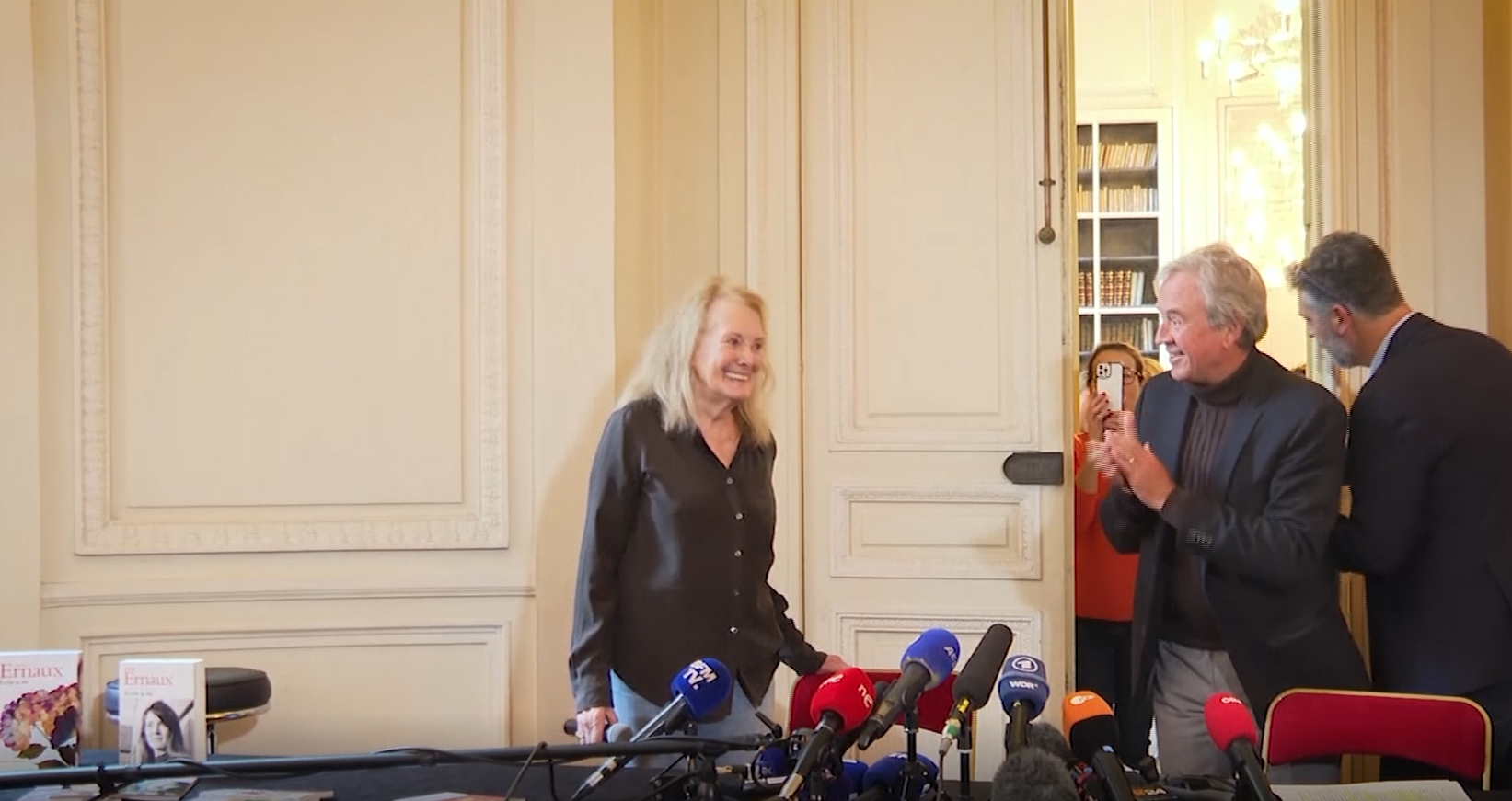   “Annie Ernaux”  นักเขียนชาวฝรั่งเศสคว้ารางวัล “Nobel” สาขาวรรณกรรม    