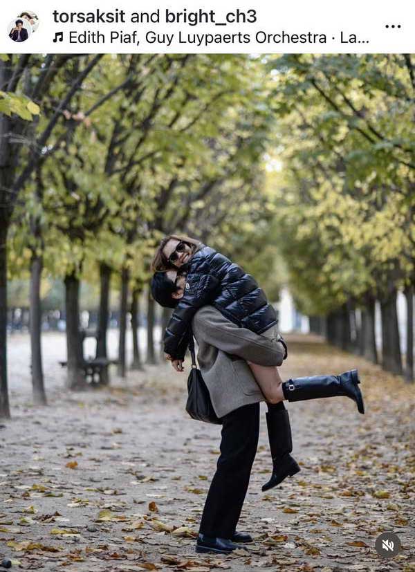 โต๋ อวดภาพหวานคู่ ไบรท์ พร้อมแคปชั่นถึง น้องปารีส แฟนลุ้นหรือจะมีข่าวดี? โต๋ อวดภาพหวานคู่ ไบรท์ พร้อมแคปชั่นถึง น้องปารีส แฟนลุ้นหรือจะมีข่าวดี?
