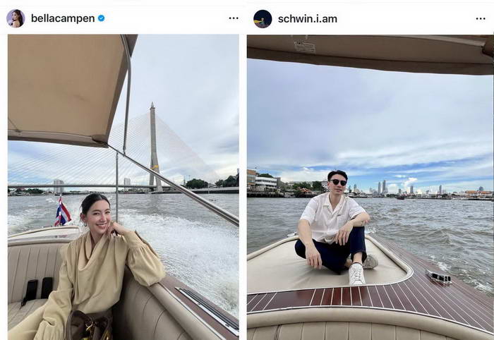 เบลล่า ราณี โพสต์ทริปล่องเรือเจ้าพระยา ชาวเน็ตทักเป็นเสียงเดียว! ภาพคุ้นมากๆ เบลล่า ราณี โพสต์ทริปล่องเรือเจ้าพระยา ชาวเน็ตทักเป็นเสียงเดียว! ภาพคุ้นมากๆ