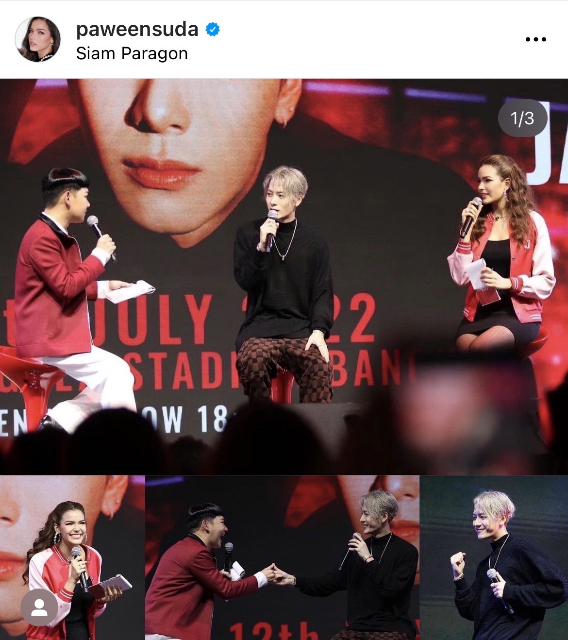 ฟ้าใส ปวีณสุดา เล่าโมเมนต์ความประทับใจ หลังร่วมงาน แจ็คสัน หวัง