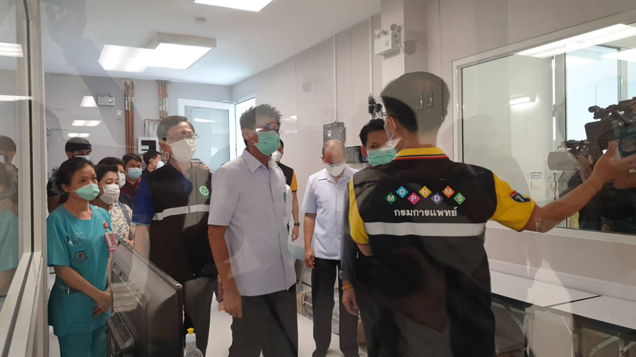 รพ.ราชวิถี เตรียมเปิดห้อง ICU ส่วนต่อขยายรับผู้ติดเชื้ออาการหนัก รพ.ราชวิถี เตรียมเปิดห้อง ICU ส่วนต่อขยายรับผู้ติดเชื้ออาการหนัก