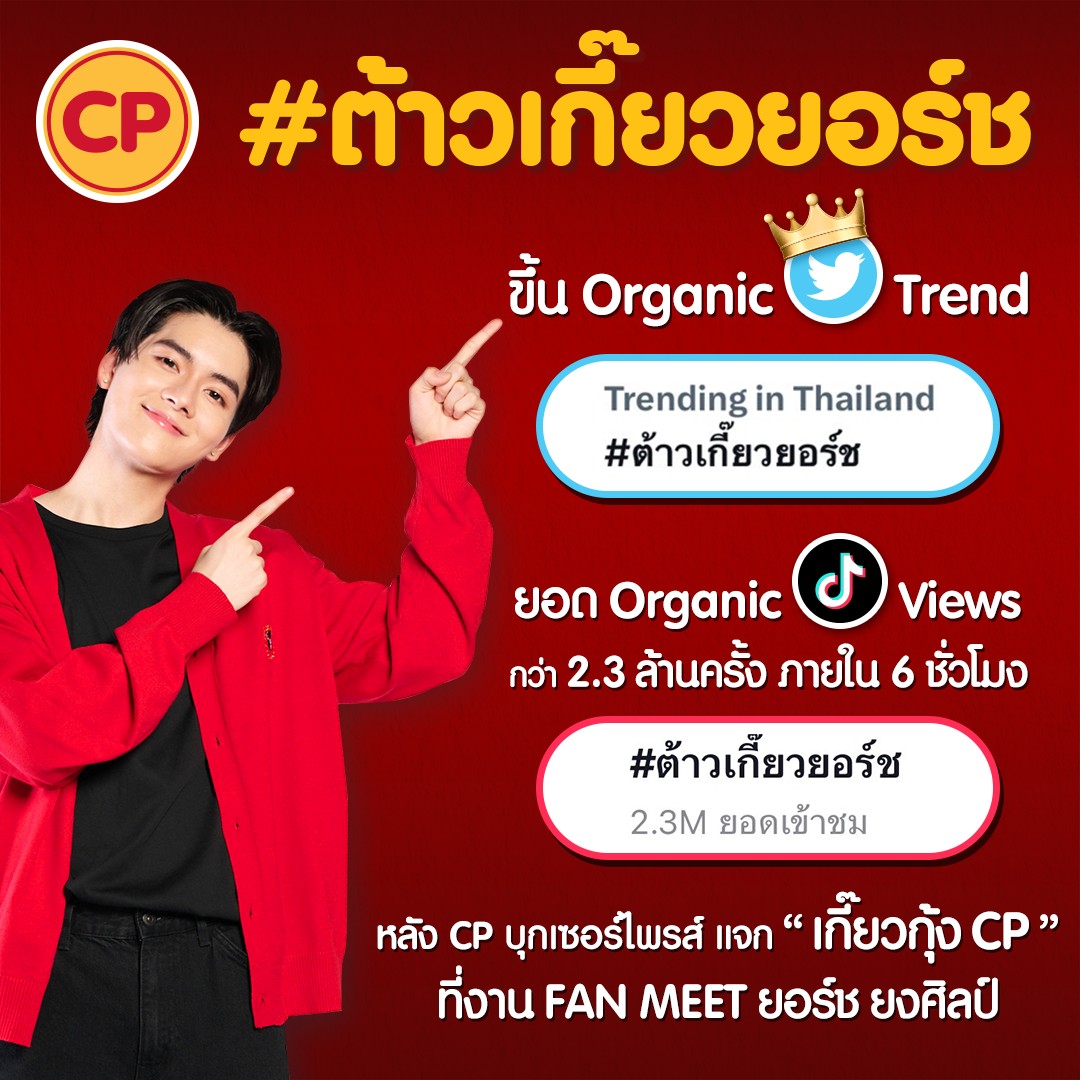 “ยอร์ช ยงศิลป์” CP เกี๊ยวกุ้งFriend คนแรกของไทย “ยอร์ช ยงศิลป์” CP เกี๊ยวกุ้งFriend คนแรกของไทย