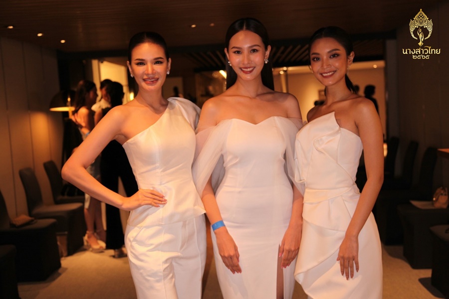 สาวงามเข้ารายงานตัว ประกวดนางสวยไทย ประจำปี 2565 