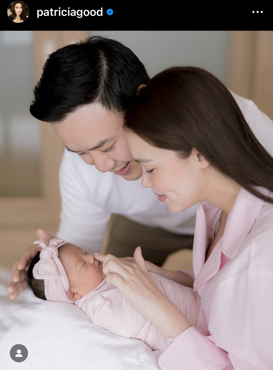 คุณแม่มือใหม่ป้ายแดง แพทริเซีย โพสต์ขอบคุณแฟนๆ