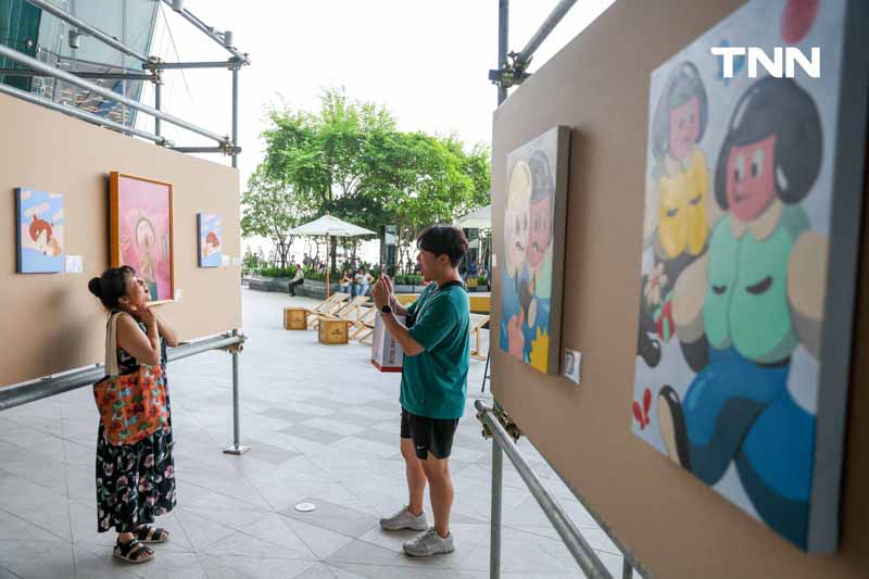 ไอคอนสยาม หลอมรวมเอกลักษณ์วิถีไทยร่วมส่งเสริมผลงานศิลปินไทยและต่างประเทศ