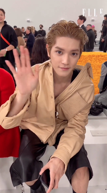 หล่อรู้งาน!! 'แทยง NCT' ทักทายสวัสดีครับ จากปารีสแฟชั่นวีค ถึงแฟนๆ ไทย