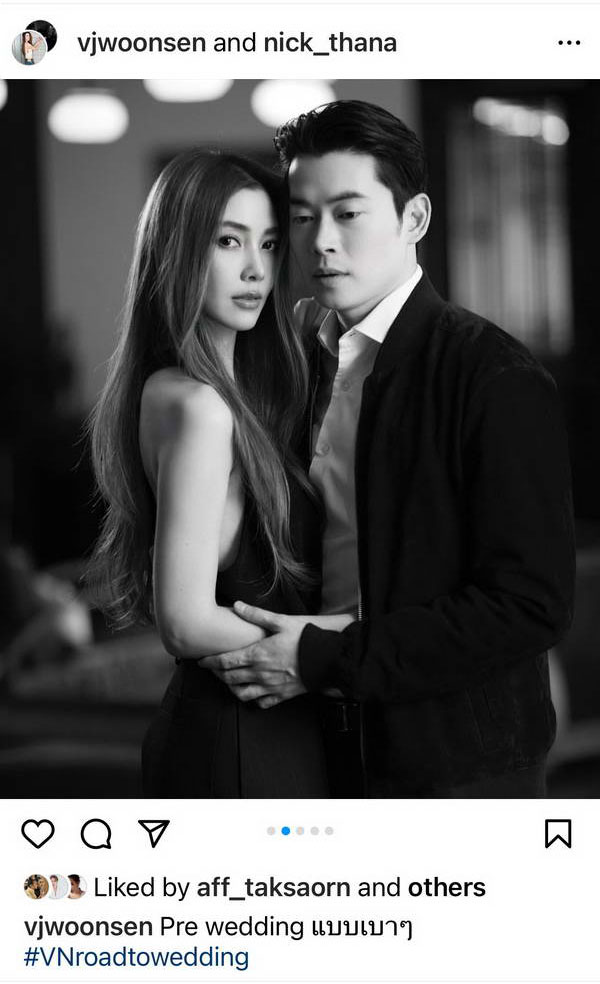 วุ้นเส้น-นิกม์ เตรียมเข้าประตูวิวาห์ อวดพรีเวดดิ้งเรียกน้ำย่อยเบาๆ วุ้นเส้น-นิกม์ เตรียมเข้าประตูวิวาห์ อวดพรีเวดดิ้งเรียกน้ำย่อยเบาๆ