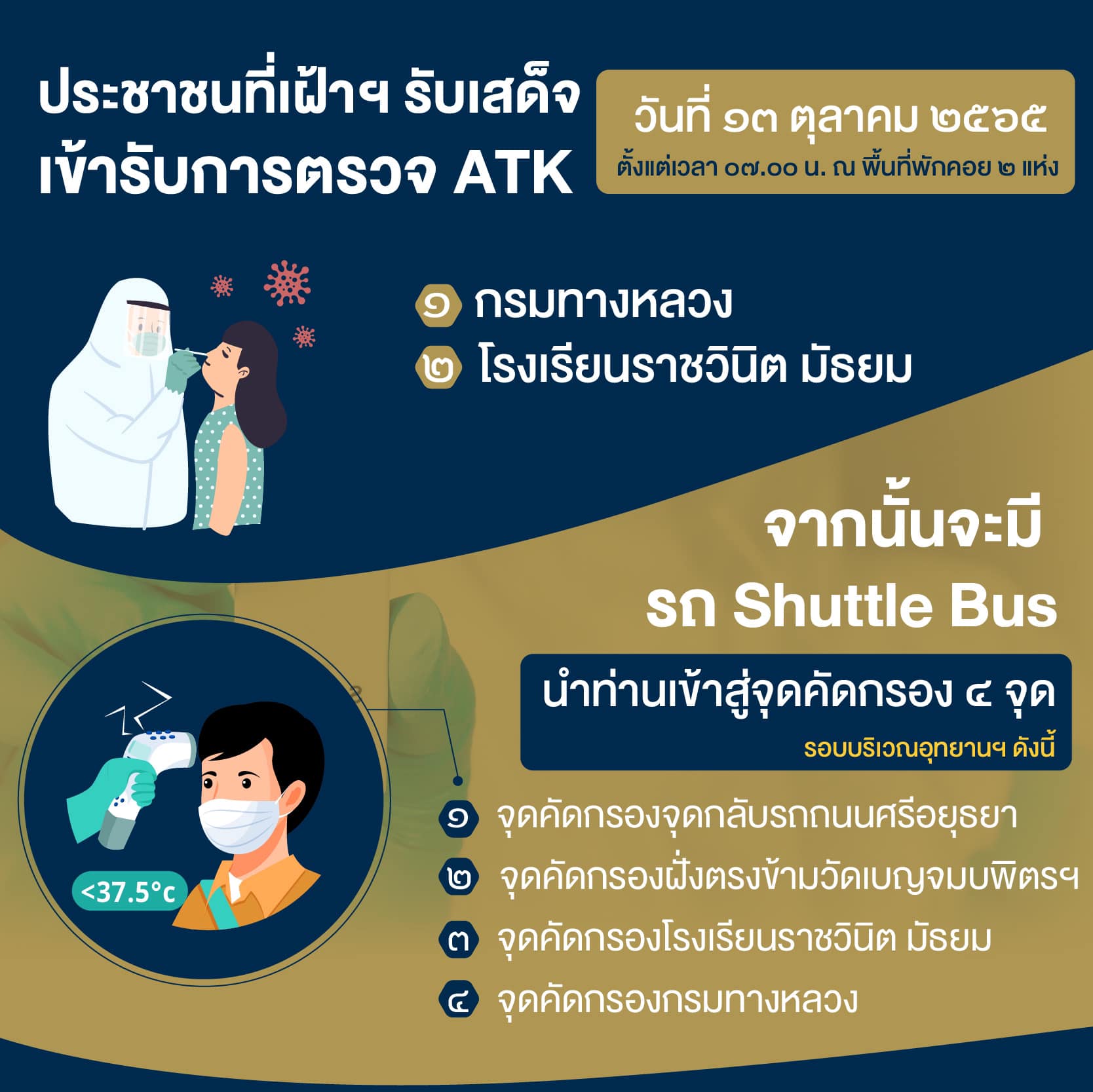 เช็กการเดินทาง ที่จอดรถ ขั้นตอนการเข้าร่วมพิธีเปิดพระบรมราชานุสาวรีย์ รัชกาลที่ 9