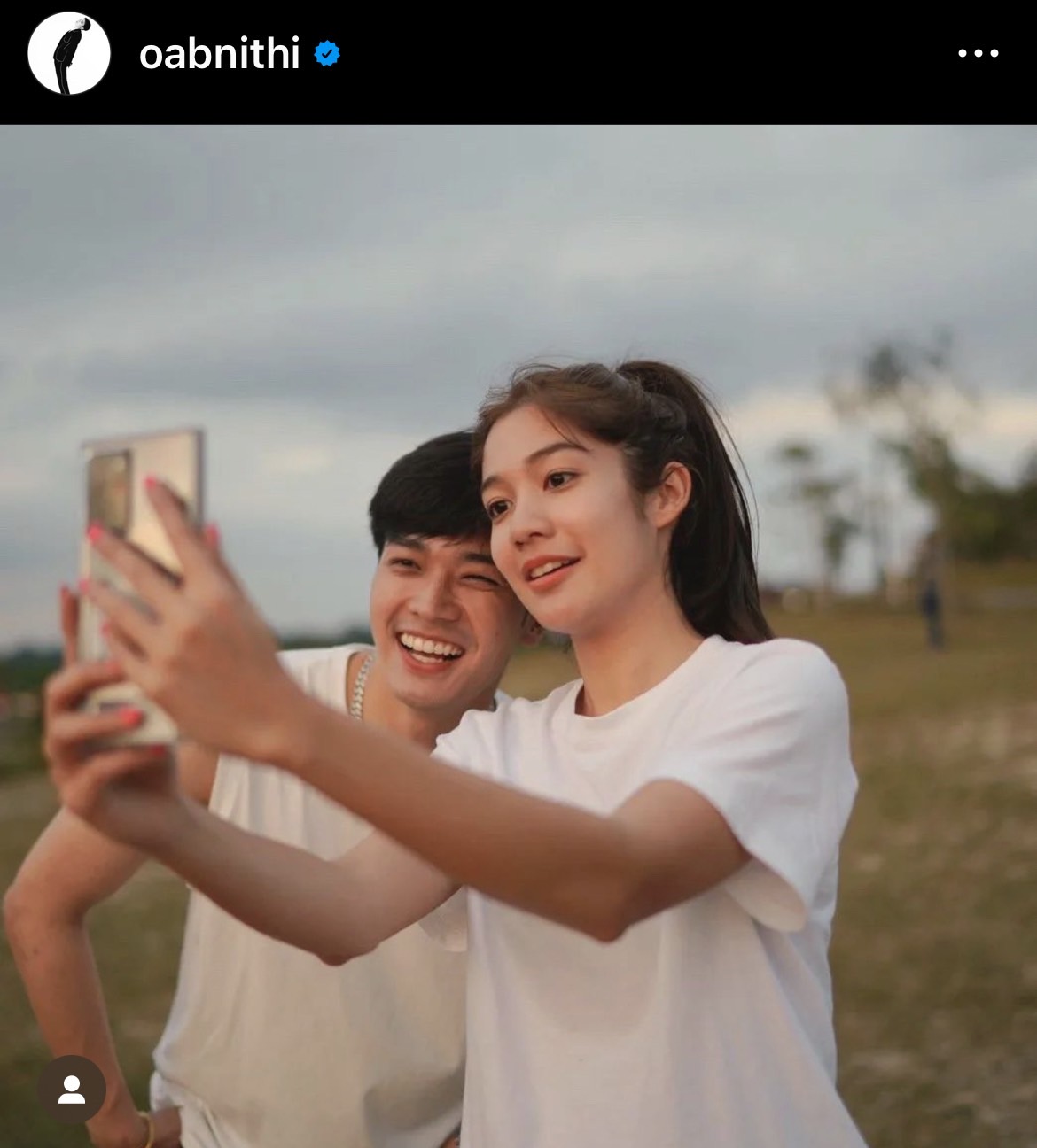 โอบนิธิ ทำใจละลาย เสิร์ฟแคปชั่นเด็ด แน่จริงก็ส่งยิ้มมา