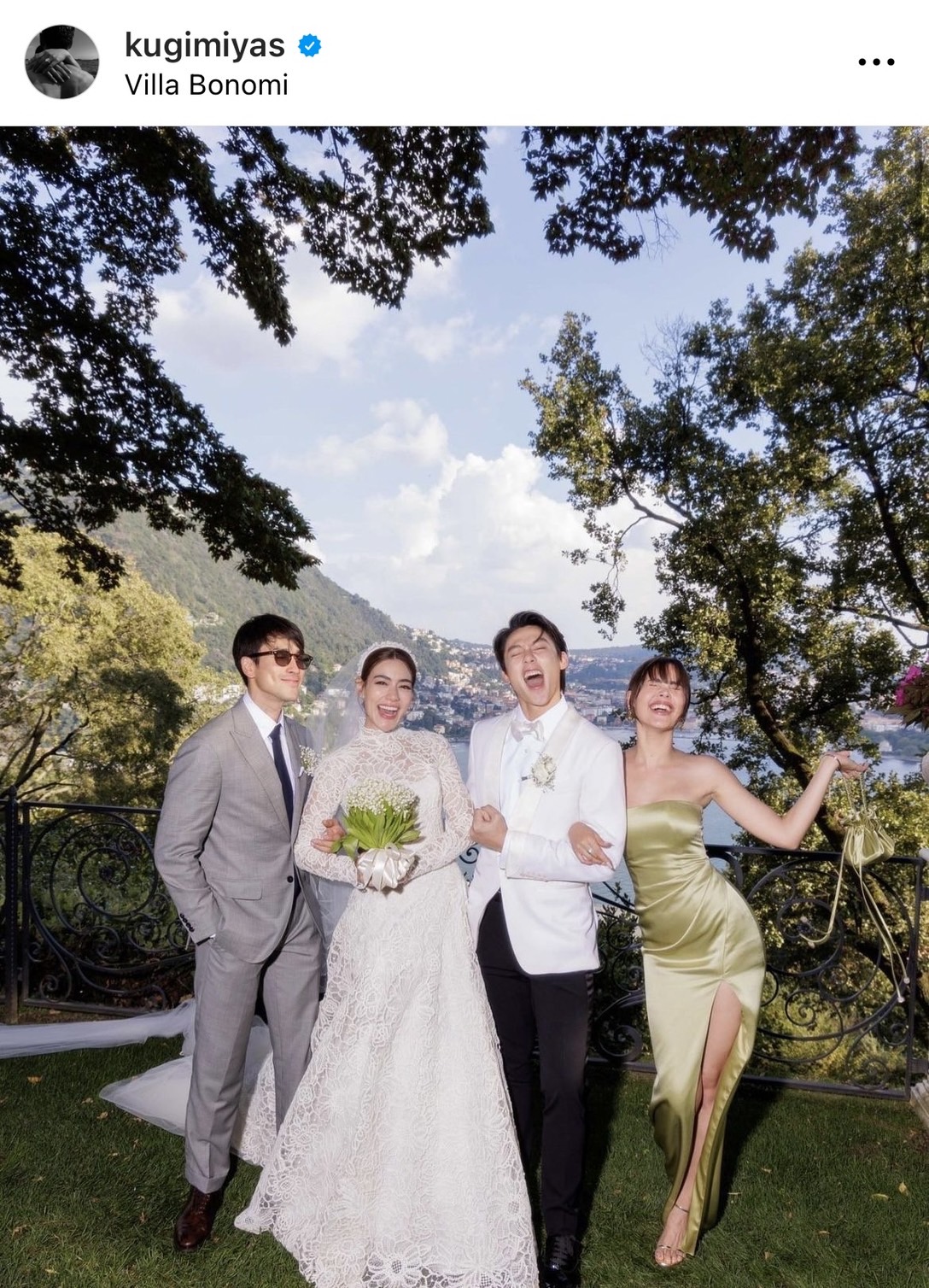 ณเดชน์ คูกิมิยะ โพสต์ซึ้ง ถึงคู่บ่าวสาว หมาก-คิม หลังจบงานวิวาห์ 