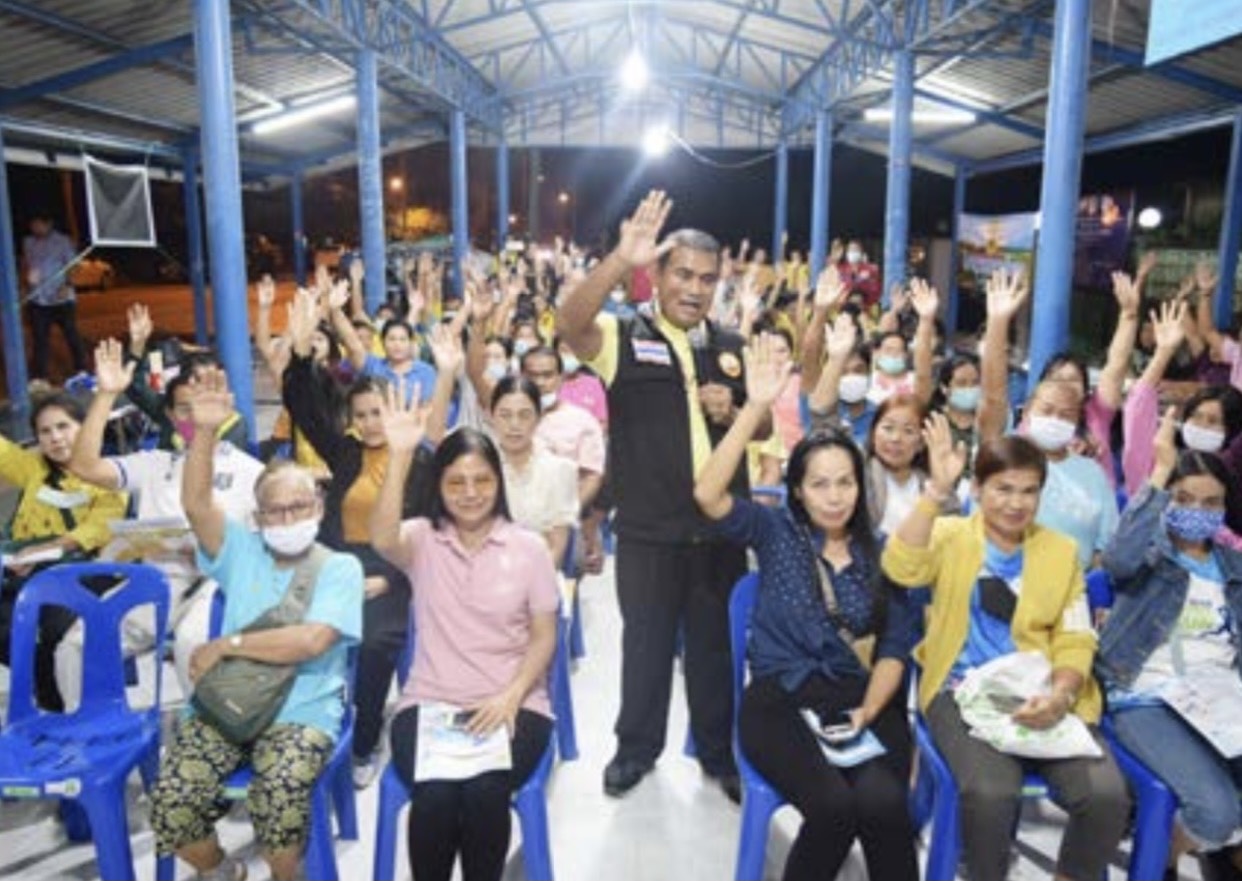 เทศบาลตำบลมาบข่า ประเมินความพร้อมรับถ่ายโอนภารกิจบริหารรพ.สุขภาพตำบล