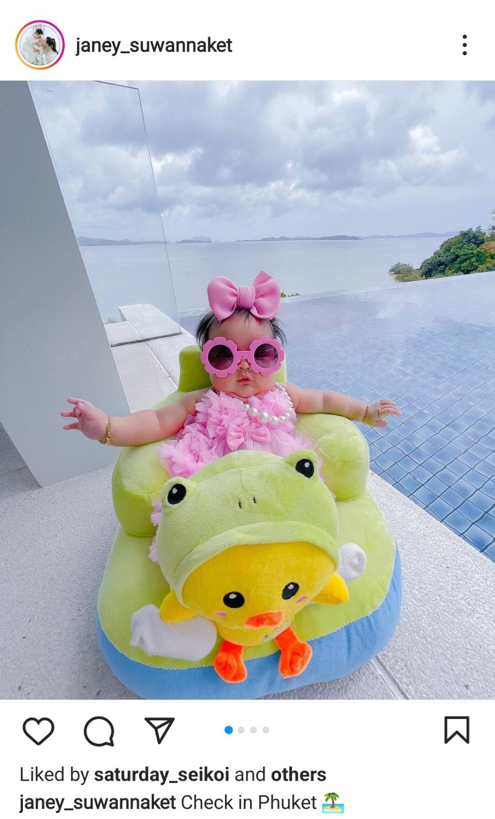 เปิดภาพน้อง ยูจิน ลูกสาวคนสวยของแม่ เจนนี่ รัชนก เที่ยวทะเลสุดสดใส
